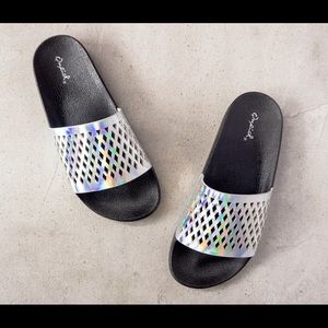 Hologram Slides Sandals